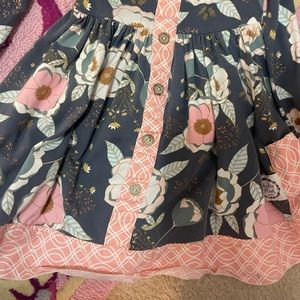 Size 4T, long sleeve, Cheeky Plum dress